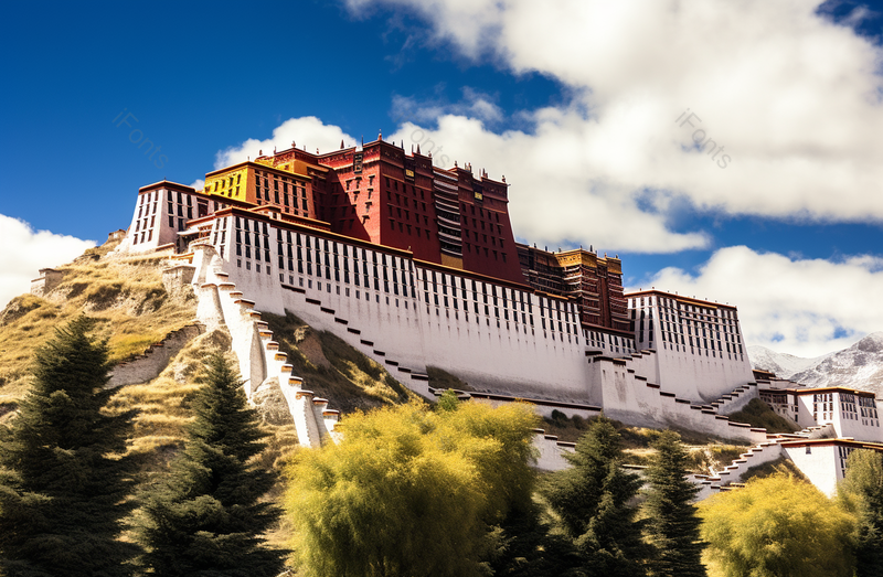 西藏布达拉宫胜景旅游景点风光摄影,高清,摄影图,摄影图片,图片大全,摄影图免费下载